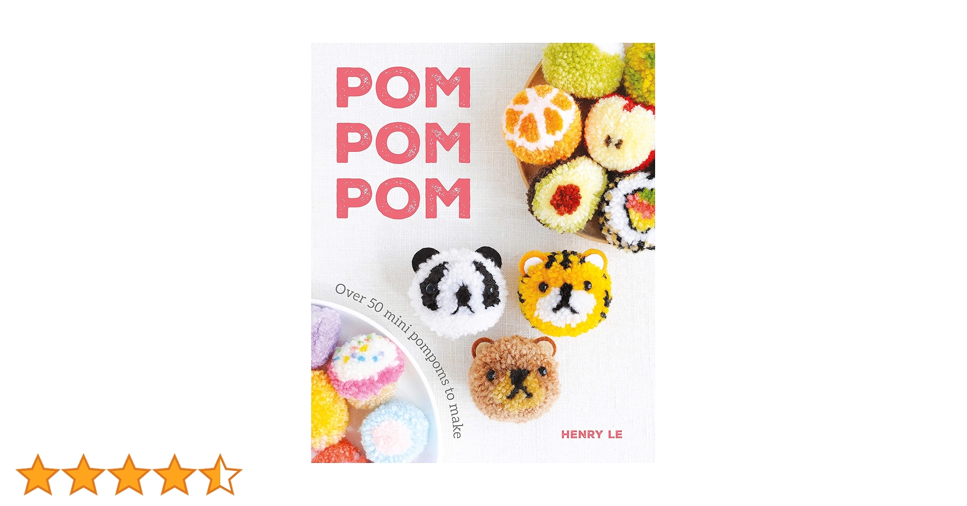 Amazon | Pom Pom Pom: Over 50 Mini Pompoms to Make | Le